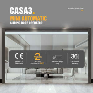 CASA3 Automatização de partição de escritório de operador de porta deslizante doméstica automática da Ningbo Turtech