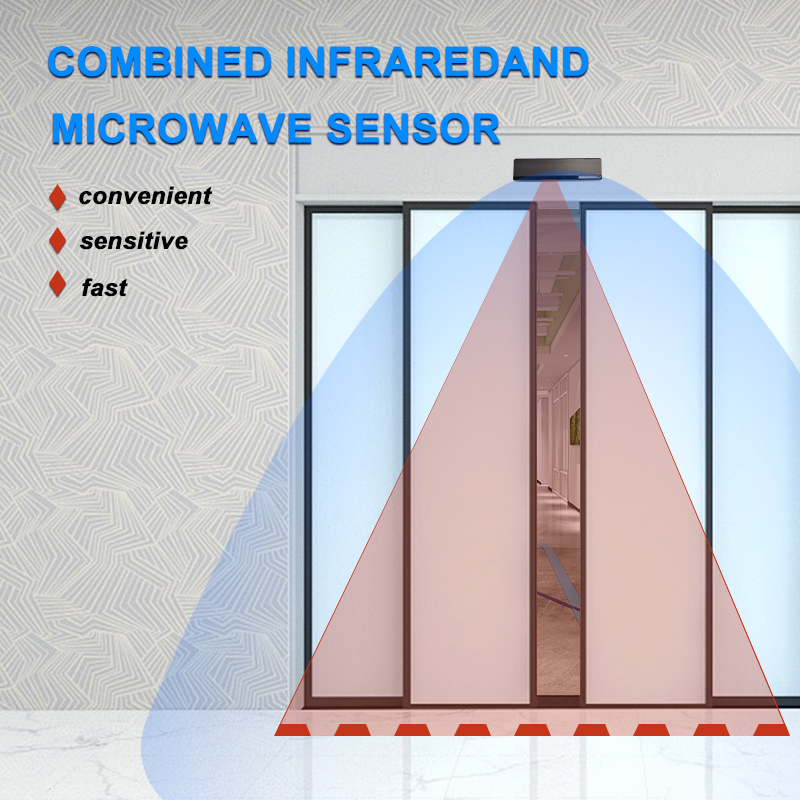 Sensor de porta automática sensor combinado