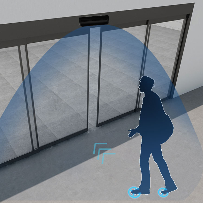 Sensor de movimento de microondas ajustável externamente para porta automática