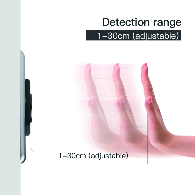 Interruptor de luz com sensor de movimento sem toque 12V para abertura de porta automática