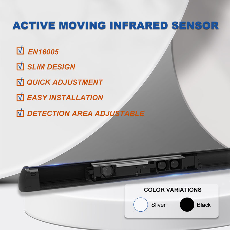  Sensor de varredura superior ativo de segurança Sensor de segurança infravermelho móvel ativo para abertura automática de porta basculante IS05